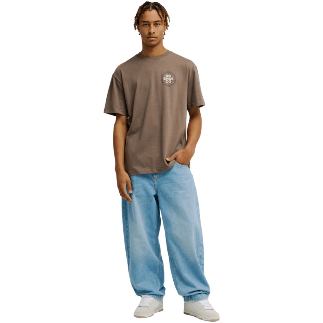 2026 DC Shoes Mens Work Circle T-Shirt EDYZT04495 - Morel